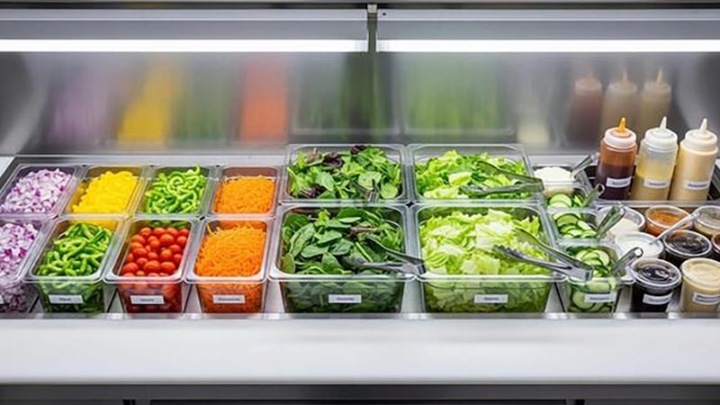 سالاد بار در شیراز