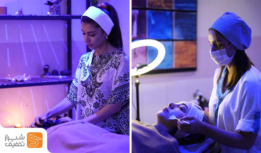 پلاژنتراپی دو ساعته در سالن زیبایی مریم رضایی شیراز
